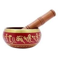 Singing Bowl Burgundy 4"