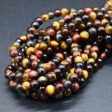 6mm Tiger Eye rd Natural
