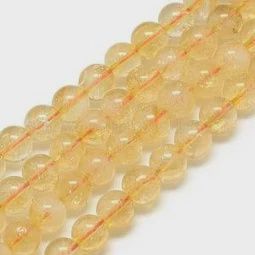 6mm Citrine #A 16"