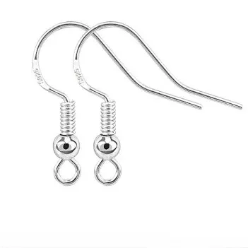 SS Ear Hook Ball/Coil Pair