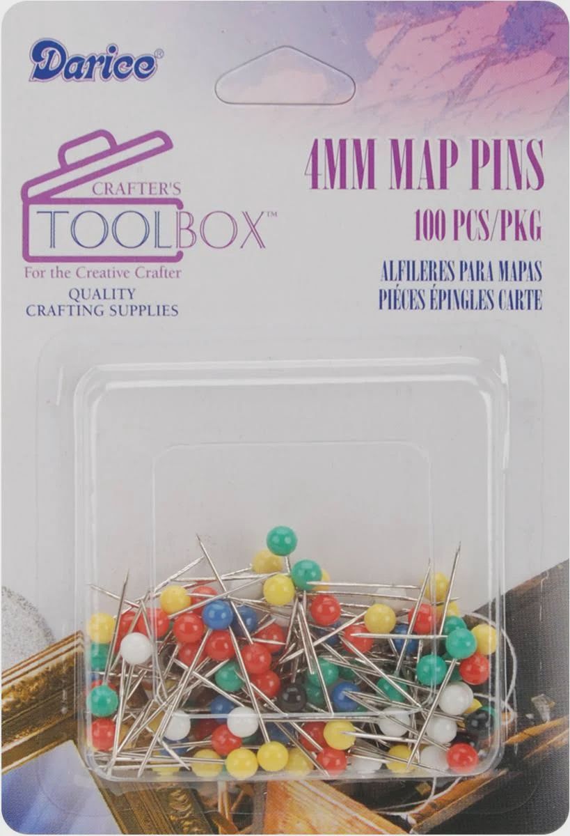 6mm Map Pin