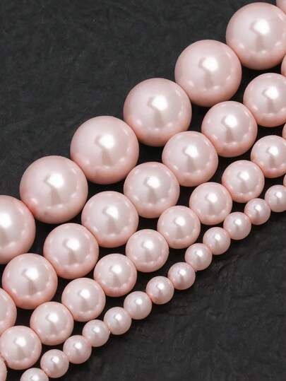 8mm FWP Lt Pink Round