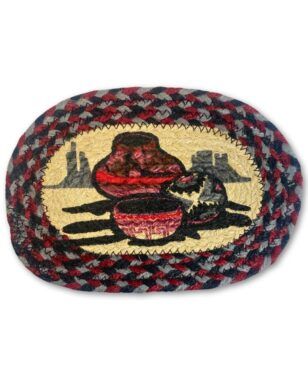Pot Jute Ov 8x12" 40