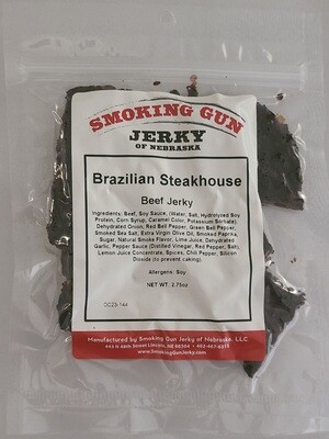 Brazilian Steakhouse Beef Jerky, 2.75 oz. Pkg.