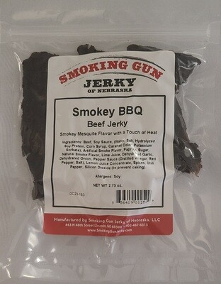 Smokey BBQ Beef Jerky 2.1 oz. Pkg.