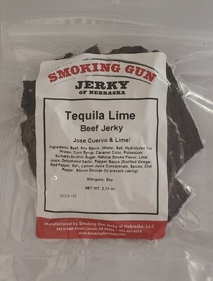 Tequila Lime Beef Jerky, 2.75 oz. Pkg.