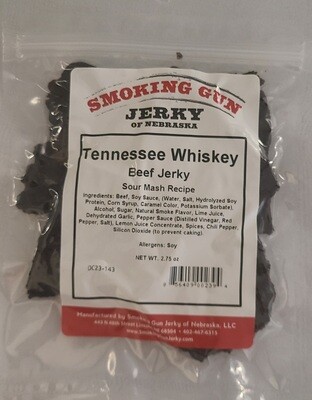 Tennessee Whiskey Beef Jerky, 2.75 oz. Pkg.