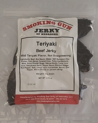 Teriyaki Beef Jerky, 2.1 oz. Pkg.
