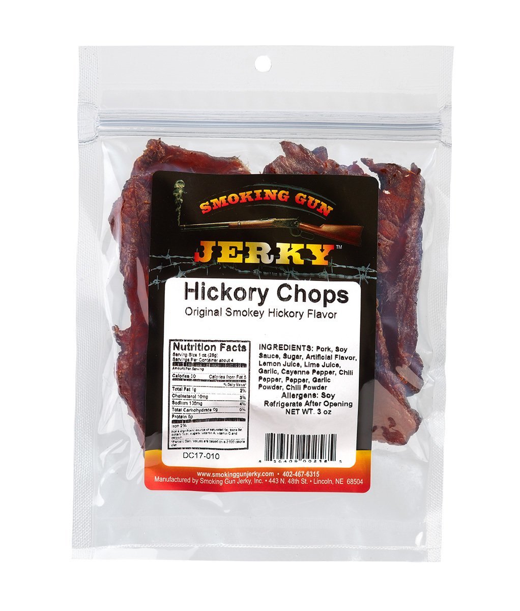 Hickory Chops - Jerky, 2.75 oz. Pkg.