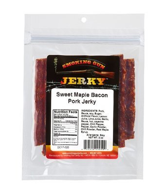 Sweet Maple Bacon Pork Jerky, 2.75 oz. Pkg.