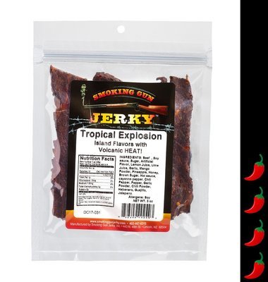 Tropical Explosion Beef Jerky, 2.75 oz. Pkg.