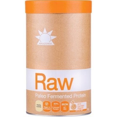 AMAZONIA - RAW Fermented Paleo Protein Vanilla & Lucuma 1kg