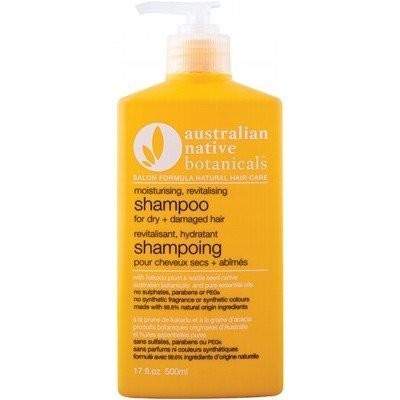 AUSTRALIAN NATIVE BOTANICALS Shampoo Moisturising - Dry & Damaged Hair - 500ml
