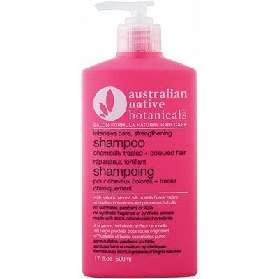 AUSTRALIAN NATIVE BOTANICALS Shampoo Strengthening - Chemically Treated & Coloured Hair - 500ml