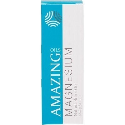 AMAZING OILS Magnesium Natural Relief Gel Roll-On - 60ml