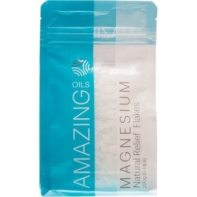 AMAZING OILS Magnesium Natural Relief Flakes - 200g