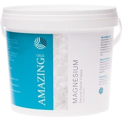 AMAZING OILS Magnesium Natural Relief Flakes - 5kg