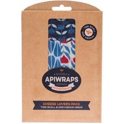 APIWRAPS Reusable Beeswax Wraps Cheese