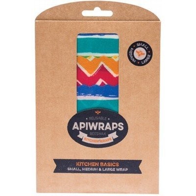 APIWRAPS Reusable Beeswax Wraps- Kitchen
