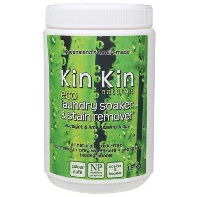 KIN KIN NATURALS Laundry Soaker & Stain Remover  Lime & Eucalypt 1.2kg