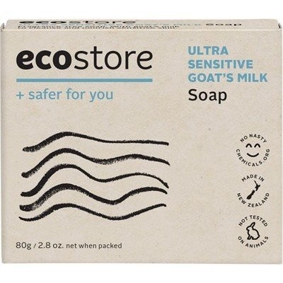 ECOSTORE Unscented Goat's Milk Soap 80g