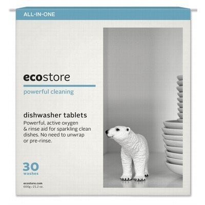 ECOSTORE Fragrance Free Dishwasher Tablets 30 tabs