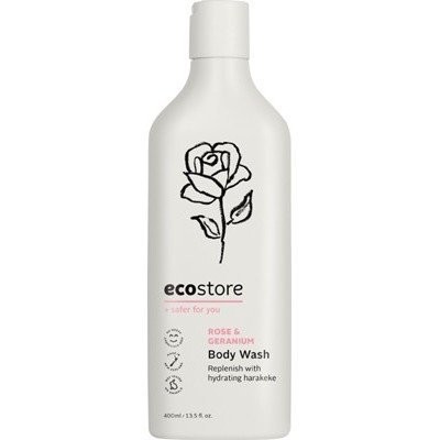 ECOSTORE Body Wash Rose 400ml