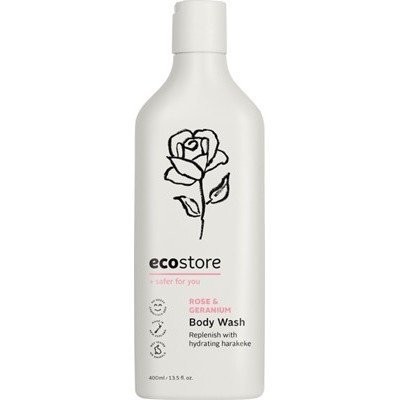 ECOSTORE Body Wash Rose 400ml