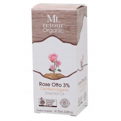 MT RETOUR  Rose Otto 3% (in Jojoba Oil) Essential Oil 10ml - 3% Rose Otto Essential Oil in Jojoba Oil