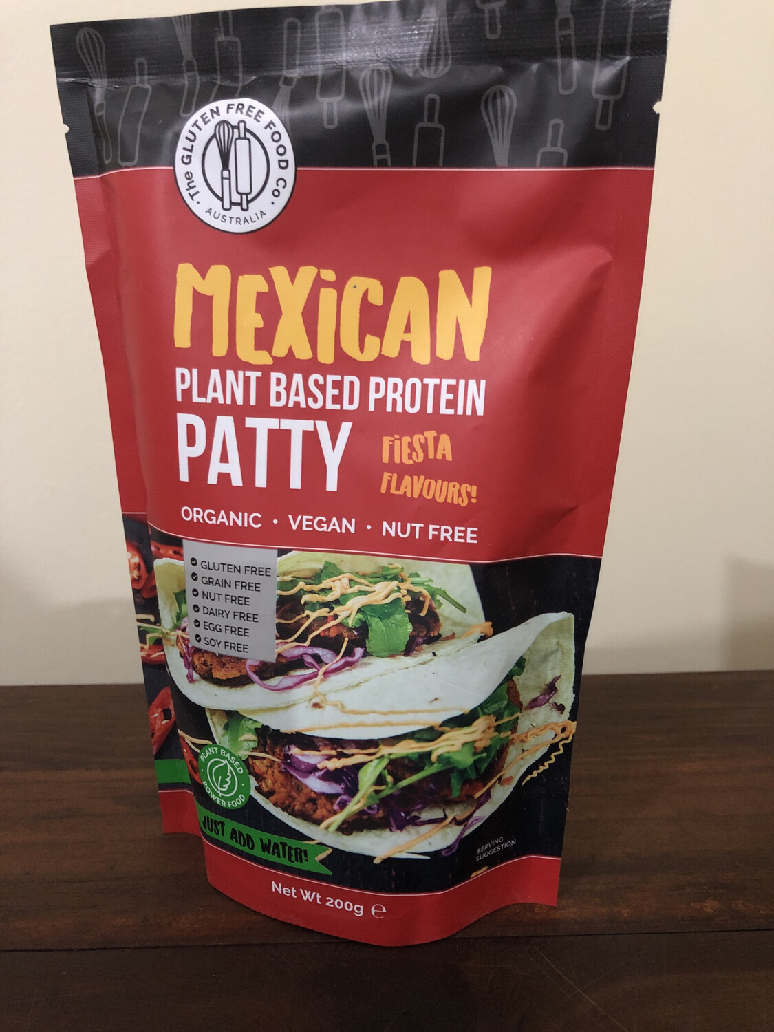 Mexican Plant Based Protein Patty