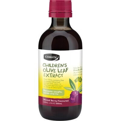COMVITA
Olive Leaf Extract 
Children’s (Mixed Berry) 200ml