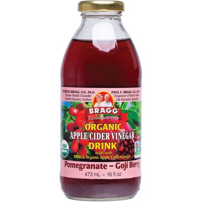 BRAGG Apple Cider Vinegar Drink with Pomegranate & Goji - 473ml