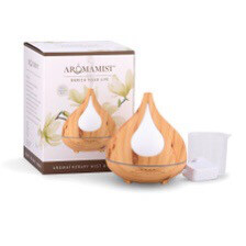 Aromamatic Aromamist Ultrasonic Mist Diffuser Woodgrain Beech