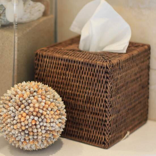 Square Tissue Box (3 colours) Grey