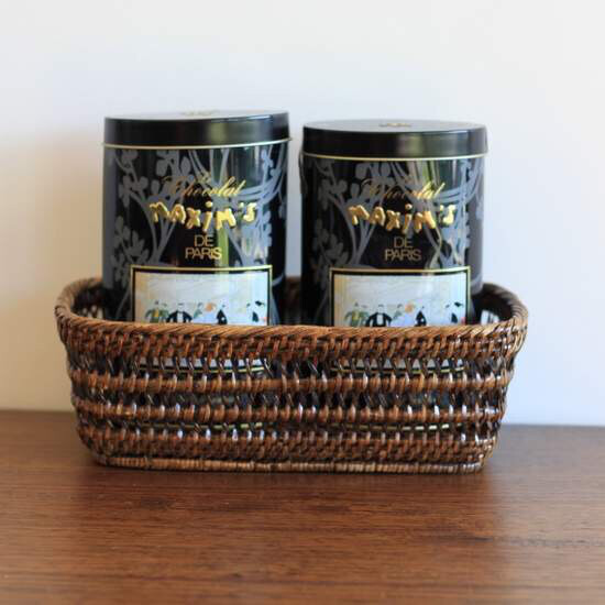Singapore Basket (2 colours) Antique Brown