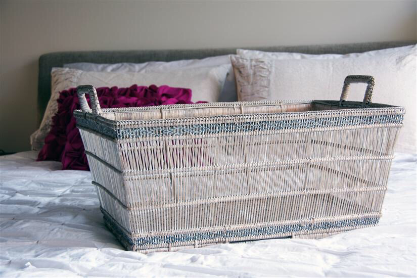 Mandalay Basket (2 colours) Whitewash