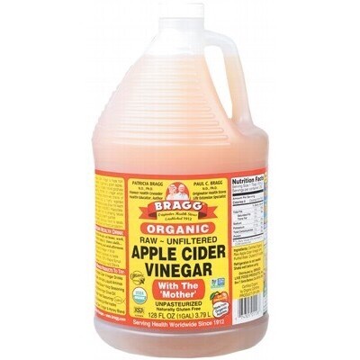 Bragg Apple Cider Vinegar with Mother 3.8L