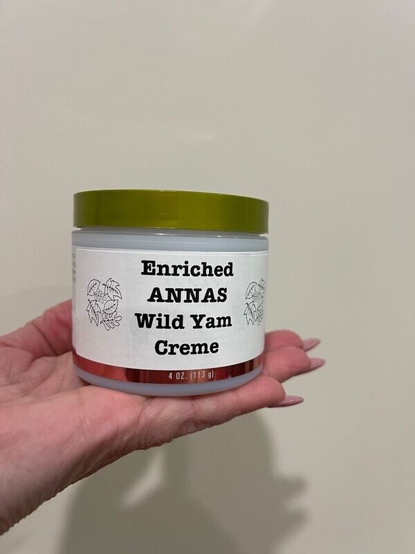 ANNA'S Wild Yam Cream (Her)  Menstrual & Menopausal Symptoms 100g