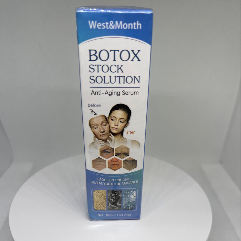 Botox Stock Solution Anti-Aging Serum, Collagen Anti-aging Essence, fade Skin Fine Lines Reveal Youthful Radiance