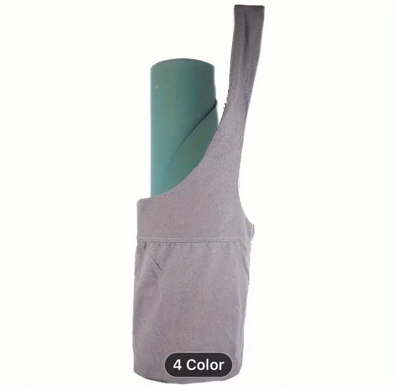 Eco-Friendly Solid Color PU Natural Rubber Yoga Mat - 5mm Thick Non-Slip Exercise Mat with Carrying Tote Bag for Home Workout, Yoga, Pilates, and Floor Exercises Eco-Friendly Solid Color PU Natural Rubber Yoga Mat - 5mm Thick Non-Slip Exercise Mat with Carrying Tote Bag for Home Workout, Yoga, Pilates, and Floor Exercises