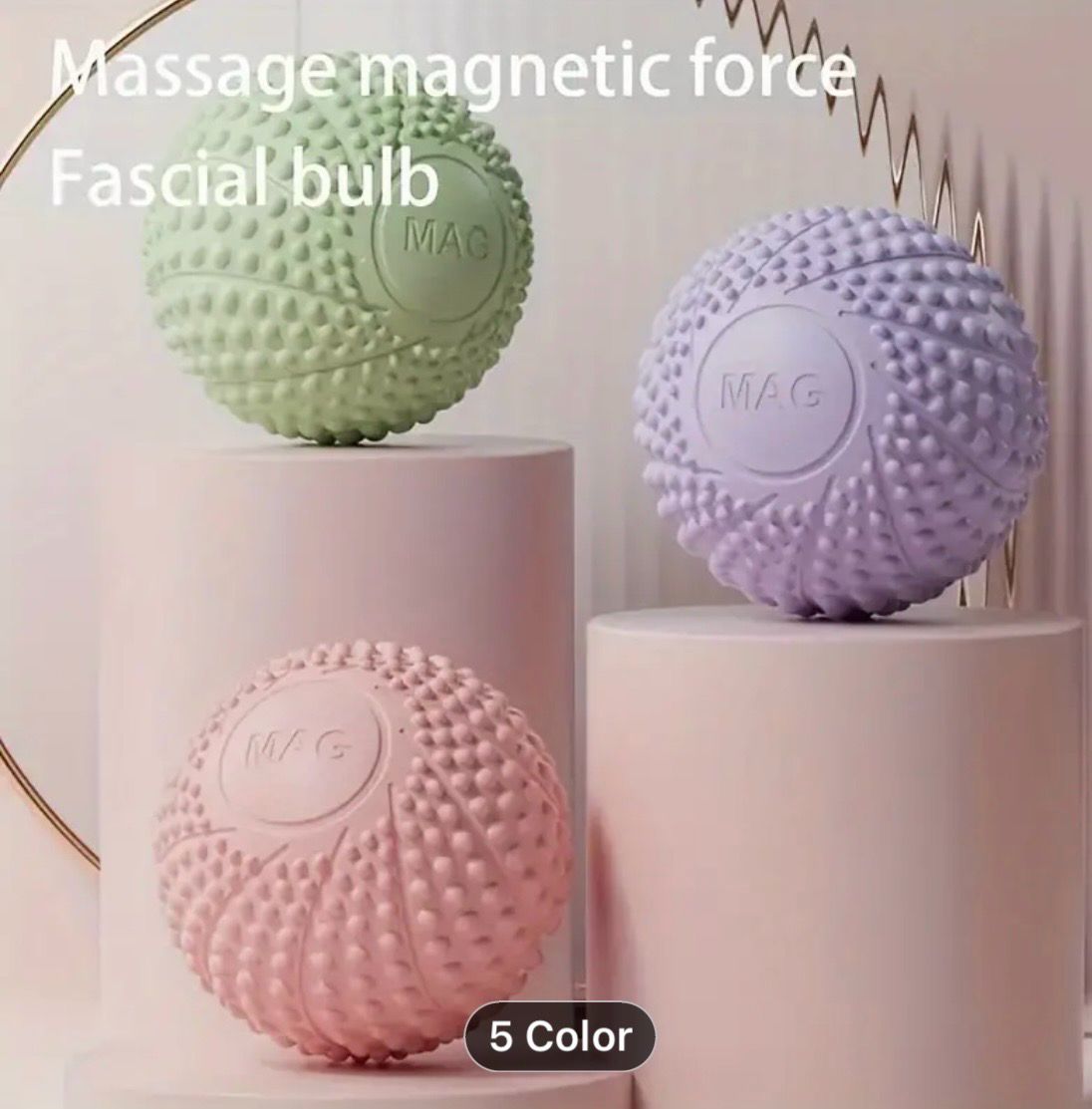 Full Body Massage Ball For Muscle Recovery, Small Yoga & Pilates Ball