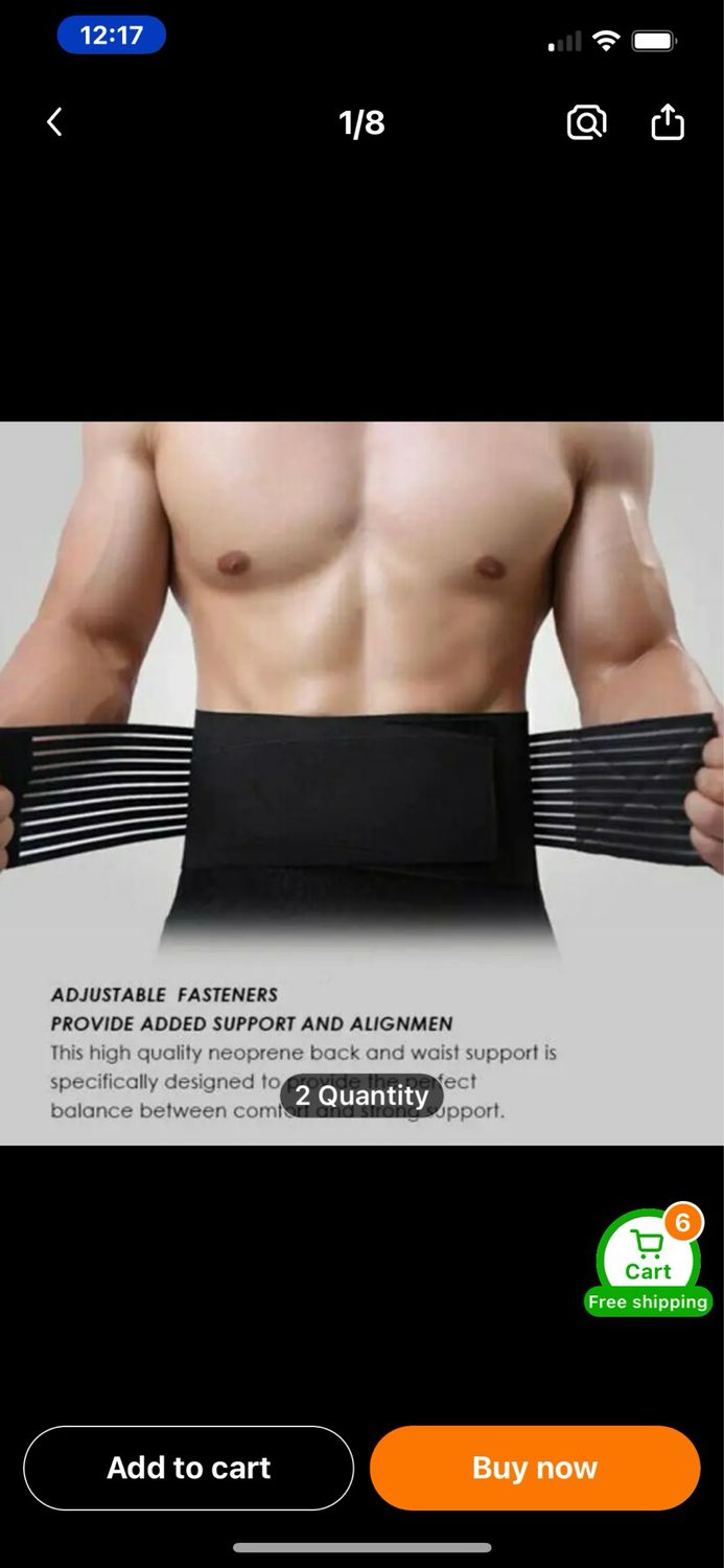 Back Brace Support