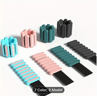 2PCS 1. 5KG Pro Running Training Wrist Ankle Weights, Fitness Gym Resistance Strength Sports Equipment