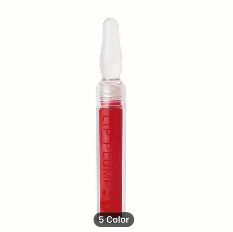 Lip Plumper, Tinted Lip Oil Lip Gloss Lightens Lip Wrinkles, Moisturizes And Nourishes, Transparent Makeup Lip Glaze To Create Glossy Full Lips