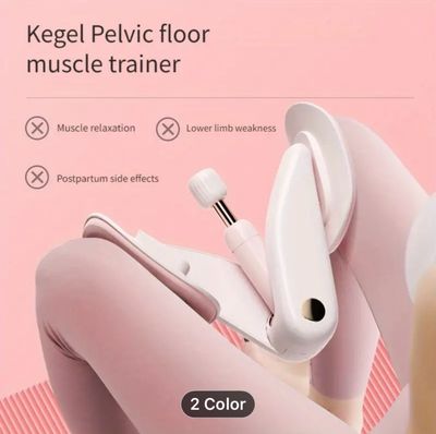 Kegel Pelvic Floor Muscle Trainer for Men & Women, Non-Electric, Battery-Free, All-Purpose Pelvic Floor Muscle Strengthener, for Postpartum Recovery, Bladder Control, Leg & Hip Toning, Fitness Sha