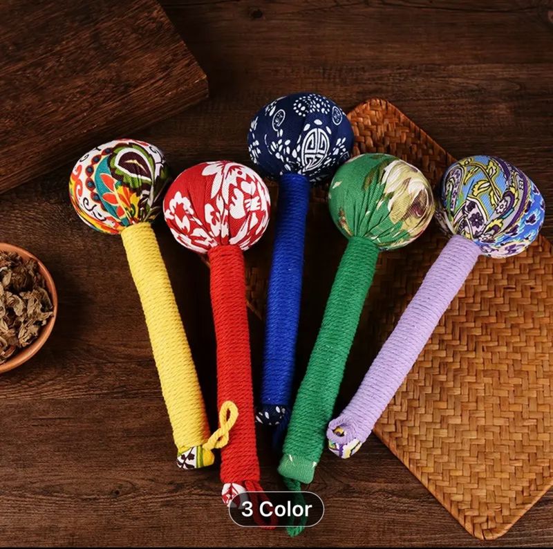 MaggicClean Moxa Polyamide Hammer for Health and Meridian Stimulation - Handheld Acupoint Massage Hammer for Moxibustion Relaxation.