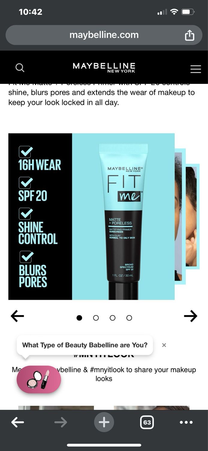 Maybelline Fit Me Poreless