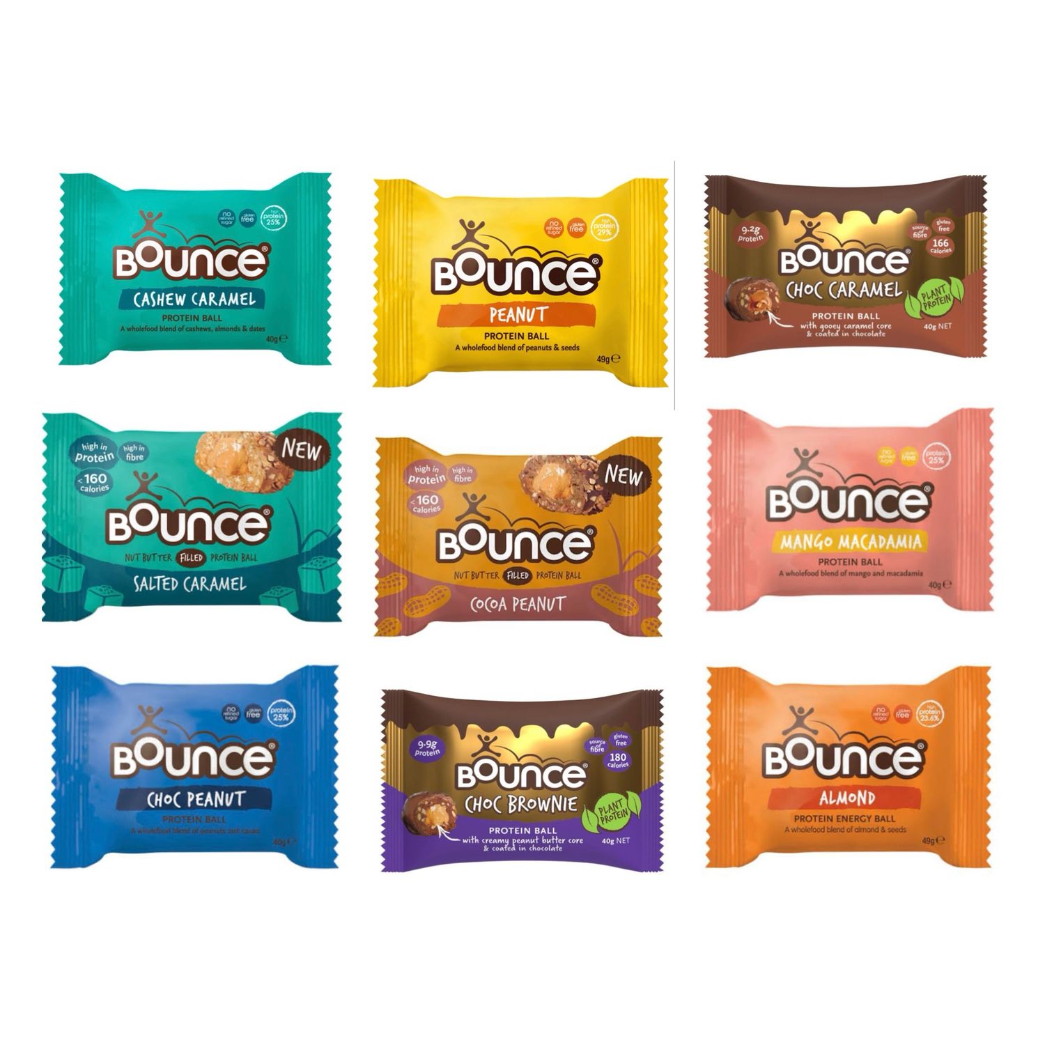 Bounce Gluten Free Protein Energy Ball | 40g