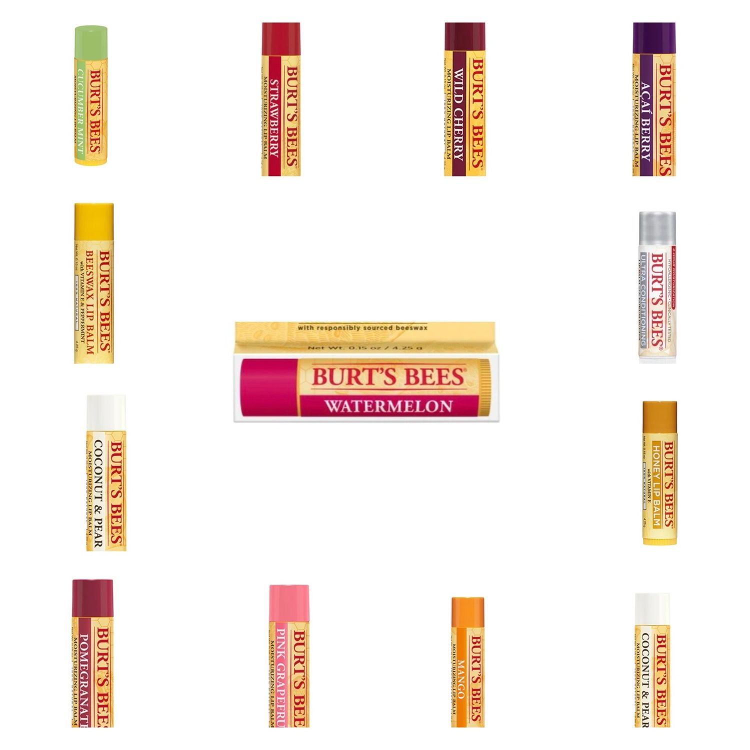 BURTS BEES Moisturising Lip Balm