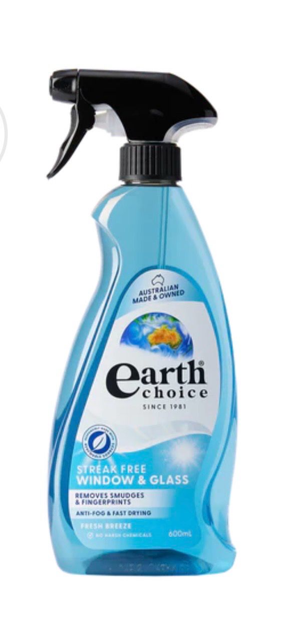 Earths Choice Window & Glass Cleaner 600ml